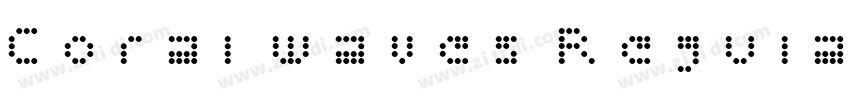Coral waves Regular字体转换